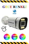 SNRELK GECE RENKLİ 6X LED WARM LIGHT GENİŞ AÇI GÜVENLİK KAMERASI thumbnail 1