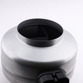 Kanal Tipi Radyal Fanlar Aspiratör Havalandırma Fanı Kirli Hava Tahliye Metal Vantilatör thumbnail 4