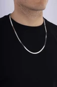 Gümüş Pazarım Gurmet Model Aralıksız Erkek Çelik Zincir thumbnail 2