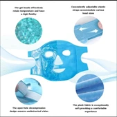 Buz Jel Toplar Termojel Yüz Maskesi, Soğuk Ve Sıcak Terapi Yüz Maskesi thumbnail 1