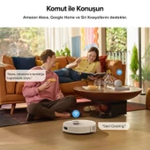 Roborock Q8 Akıllı Robot Süpürge - Beyaz (10.000 Pa HyperForce) thumbnail 6