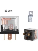 Inwells İki Adet Mini Role 12v. 5 Uçlu. 40 A. Far. Korna. Fan. Lpg Röle thumbnail 3