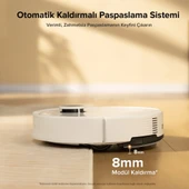 Roborock S8 Pro Akıllı Robot Süpürge - Beyaz thumbnail 4