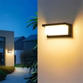 Elektrikle Çalışır, 30 Watt 3200 Kelvin İç ve Dış Mekan Aplik, Bahçe, Kapı Girişi, Balkon Armatürü thumbnail 1