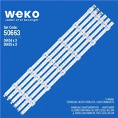 Samsung UN50TU8200 50'' İnç 6 Adet Tv Led Bar ( Tvnizin içindeki led barla aynısı olduğunu görmeden almayınız. Led bar ürünlerinde paket açıldığında iade kabul edilmemektedir. ) thumbnail 1