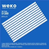 Hisense 50H7GB2 50'' 11 Adet Tv Led Bar ( Tvnizin içindeki led barla aynısı olduğunu görmeden almayınız. Led bar ürünlerinde paket açıldığında iade kabul edilmemektedir. ) thumbnail 1