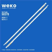 Samsung UE55ES8000 55'' İnç 2 Adet Tv Led Bar ( Tvnizin içindeki led barla aynısı olduğunu görmeden almayınız. Led bar ürünlerinde paket açıldığında iade kabul edilmemektedir. ) thumbnail 1