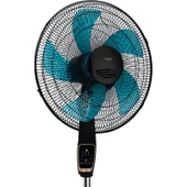 Raks Sf 18 Curve Özel Tasarım Gövde Ayaklı Vantilatör Siyah thumbnail 3