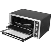 Simfer M4507 45 lt Inox Paslanmaz Çelik Midi Fırın – Turbo Pişirme, Yoğurt Yapma ve Enerji Tasarruflu Çok Fonksiyonlu thumbnail 3