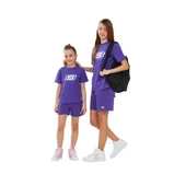 Essential G Short Sleeve T-Shirt Büyük Kız Çocuk Mor Tshirt SK232139-495 thumbnail 3