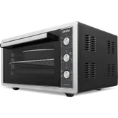 Simfer M4507 45 lt Inox Paslanmaz Çelik Midi Fırın – Turbo Pişirme, Yoğurt Yapma ve Enerji Tasarruflu Çok Fonksiyonlu thumbnail 2