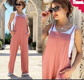 Kadın İp Askılı Atlet Detay Aerobin Salaş Tulum thumbnail 1