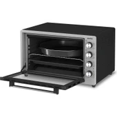 Simfer 7033 Inox Gri 70 Litre Turbo Midi Fırın thumbnail 3