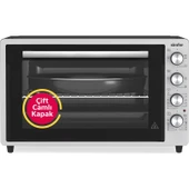 Simfer 7033 Inox Gri 70 Litre Turbo Midi Fırın thumbnail 1