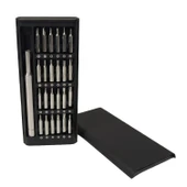 Mini 24 Parça Tornavida Seti Hassas Mıknatıslı Bilgisayar Telefon Elektronik Tamiri İçin İdeal thumbnail 3