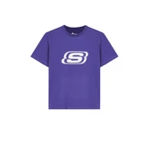 Essential G Short Sleeve T-Shirt Büyük Kız Çocuk Mor Tshirt SK232139-495 thumbnail 6