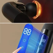 BUFFER® 4 Farklı Başlıklı Uzun Saplı Derin Doku Masaj Tabancası, Boyun, Omuz ve Sırt için Ergonomik Saplı Çoklu Masaj Mo thumbnail 5