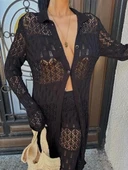 Bridget Ajurlu Uzun Hırka Takım 9881 thumbnail 5