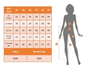 ikralı Yüksek Bel Jean Pantolon thumbnail 2