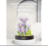 Ctoy Fanuslu Çiçek Serisi Elegant Orkide Lego Seti 365 Parça thumbnail 1