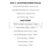 Urla Solar 1200W POLİKRİSTAL PAKET SİSTEM 2 (PAKET 3) thumbnail 2