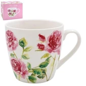 The Leonardo Collection Lesser & Pavey Jennifer Rose Özel Tasarımı Rose Garden Serisi Çiçek Desenli Shabby Chic Gül Bahçesi Porselen Kupa/Mug thumbnail 2