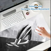 SGE TEKNOLOJİ 85X34 CM OYUN MARKASI TEMALI KAYDIRMAZ TABAN SPEED YÜZEY OYUNCU MOUSE PAD GAMİNG thumbnail 5