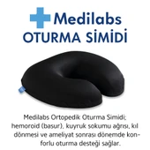 Medilabs Ortopedik Oturma Simidi  Hemoroid, Kuyruk Sokumu, Ameliyat Sonrası Ağrı İçin thumbnail 1