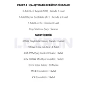 Urla Solar 1200W POLİKRİSTAL PAKET SİSTEM 3 (PAKET 4) thumbnail 2