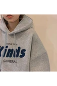 blackbonds Kinds Baskılı Gri Sweatshirt thumbnail 4