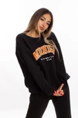 blackbonds Siyah Oversize Mıchıgan Sweatshirt thumbnail 5