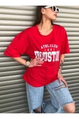 KOZİA OUTDOORS malkoçbey houston baskılı oversize unisex basic t-şihirt thumbnail 7