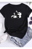 KOZİA OUTDOORS malkoçbey sevimli pandalar baskılı t-şhirt thumbnail 5