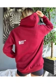 KOZİA OUTDOORS malkoçbey cherısh tıme baskılı oversize unisex sweatşhirt thumbnail 4