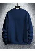 CAST COLLECTİON Erkek Lacivert Bisiklet Yaka Sweatshirt thumbnail 2