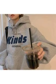 blackbonds Kinds Baskılı Gri Sweatshirt thumbnail 3