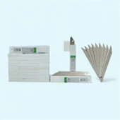 Zorro 1403 6 Kırımlı 9mm 30° Açılı Paslanmaz Dar Maket Bıçağı thumbnail 2