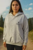 KOZİA OUTDOORS orjinal kozia baskılı oversize unisex kapüşonlu sweatşhirt thumbnail 1