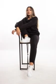 blackbonds Kadın Gri Eşofman Takımı Lastikli Paça thumbnail 9