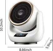 TFixol Uzaktan Kumandalı Elektrikli Isıtıcı Fanlı thumbnail 3