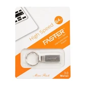 Faster 64 Gb Metal USB Flash Bellek thumbnail 1