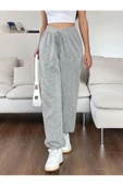 Neva Sena Kadın Jogger Kalın Kumaş Lastik Paça Eşofman Altı thumbnail 2