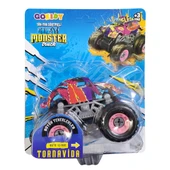 Monster Truck Sök Tak Grafitti Sürtmeli Master Araba Mor thumbnail 5