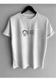 KOZİA OUTDOORS malkoçbey one baskılı overisze unisex basic t-şhirt thumbnail 5