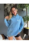 KOZİA OUTDOORS malkoçbey cherısh tıme baskılı oversize unisex sweatşhirt thumbnail 1