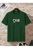 KOZİA OUTDOORS malkoçbey one baskılı overisze unisex basic t-şhirt thumbnail 3