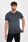 UOMOPARK 2704 Parça Boyama Basic T-shirt thumbnail 5