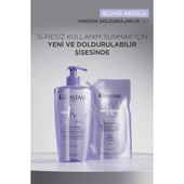 Blond Absolu Bain Lumiere Işlem Görmüş Sarı Saçlar Için Parlaklık Veren Şampuan 500 ml 500 ml thumbnail 4