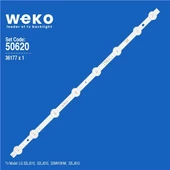 Lg 32LJ510 32'' İnç 1 Adet Tv Led Bar ( Tvnizin içindeki led barla aynısı olduğunu görmeden almayınız. Led bar ürünlerinde paket açıldığında iade kabul edilmemektedir. ) thumbnail 1