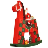 Yılbaşı Yeniyıl Dekorasyonu Ahşap Yılbaşı Süpriz Takvimi Christmas Noel Wooden Advent Calender Ahşap Advent Calender At thumbnail 2